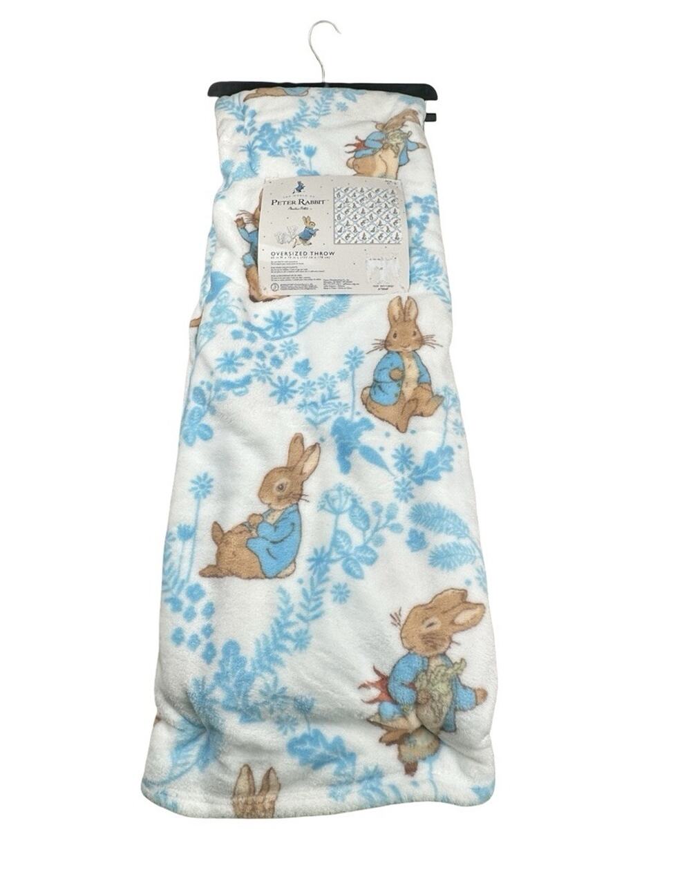The World Of Peter Rabbit Decorative Throw Blanket 60”x70" Beatrice Potter (NWT)